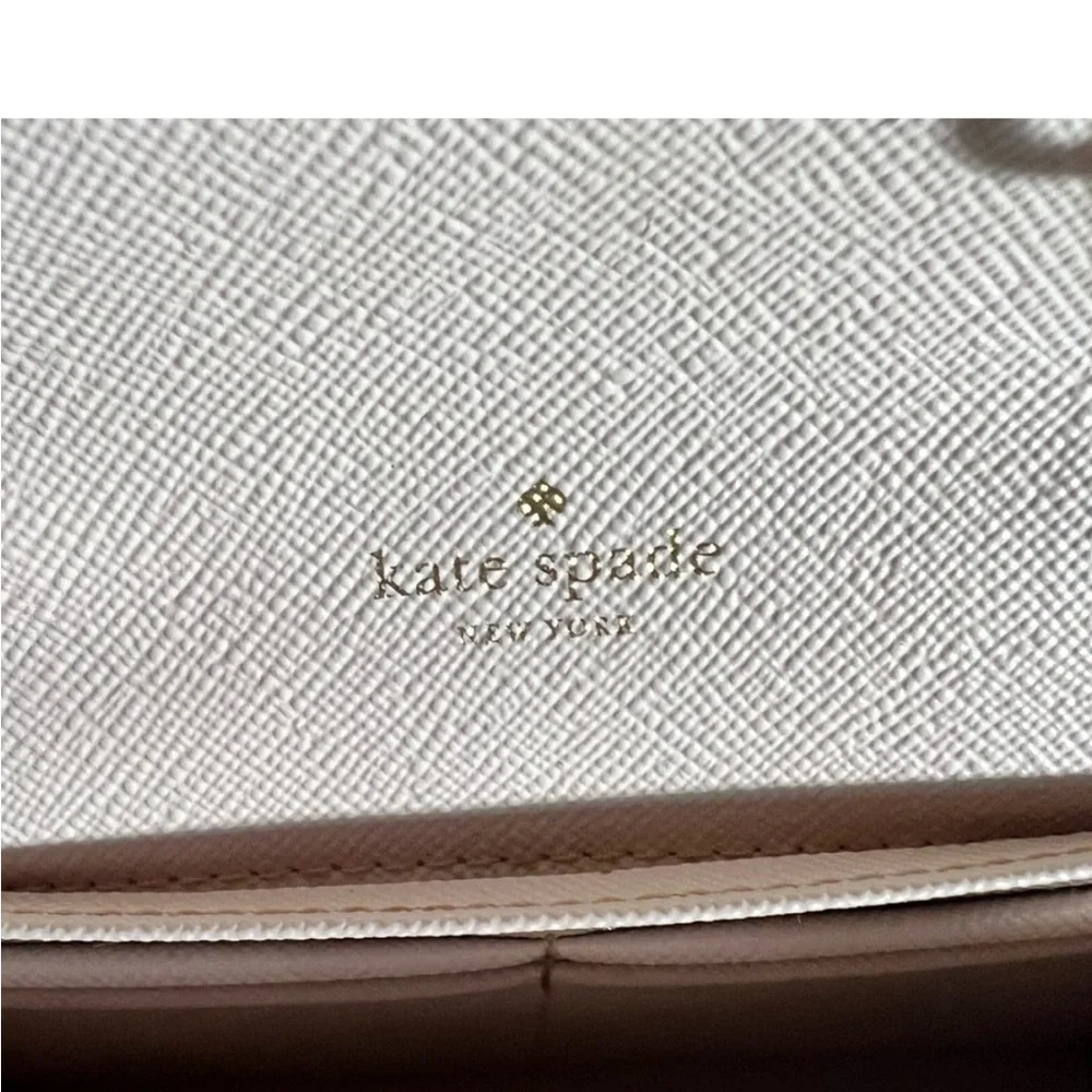 🩷 Kate Spade Blaze a Trail Milou Leather Clutch💚🩷💚